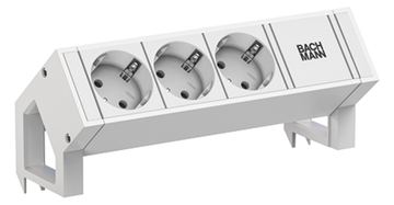 Bachmann DESK2 white 3xCEE7/3 0 902.32052m GST18 RAL9010 von LumaTech