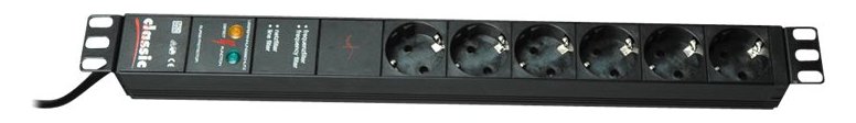 Bachmann IT PDU Basic - Steckdosenleiste (Rack - einbaufähig)