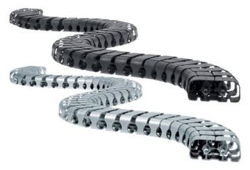 Bachmann KABELSCHLANGE Classic - Flexible Kabelleitung - Silber von LumaTech