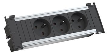 Bachmann KAPSA 3xUTE sw Strom927.0032.0m Schuko von LumaTech