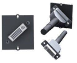Bachmann Modulares Faceplate-Snap-In - DVI-I
