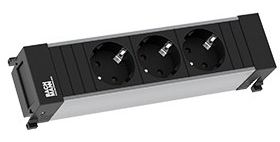 Bachmann POWER FRAME - Größe S - Steckdosenleiste - Wechselstrom 250 V - 3680 Watt - Eingabe, Eingang GST18i3 von LumaTech