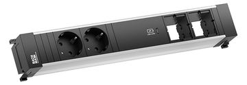 Bachmann POWER FRAME 2xCEE7/3916.5081xUSB C Charger 2xCM 0.2m GST18 von LumaTech