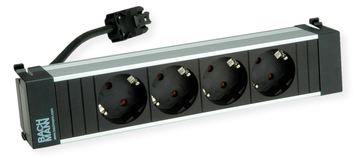 Bachmann POWER FRAME 4xCEE7/3916.054ALU 0 20m 3G1 5mm² sw GST18 von LumaTech