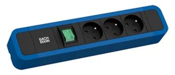 Bachmann PRIMO 2 3xUTE 350.3251xSchalter 2 0m CEE7/7 RAL5010 von LumaTech