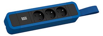 Bachmann PRIMO 2 3xUTE 350.340m.Schlaufe 2 0m CEE7/7 RAL5010 von LumaTech