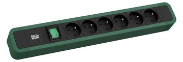 Bachmann PRIMO 2 6xUTE 350.2221xSchalter 2 0m CEE7/7 RAL6028 von LumaTech