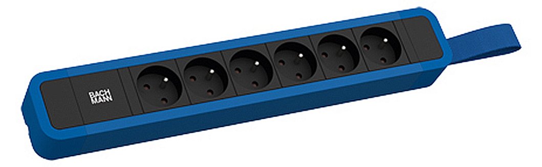 Bachmann PRIMO 2 6xUTE 350.339m.Schlaufe 2 0m CEE7/7 RAL5010