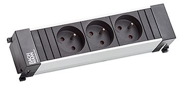 Bachmann Steckdoseneinheit Power 916.111Frame 3xUTE/Frankreich Zuleitung 2m m von LumaTech