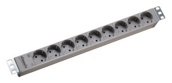 Bachmann Steckdosenleiste (Rack - einbaufähig) - Ausgangsanschlüsse: 9 - 1U - 48.3 cm (19) von LumaTech