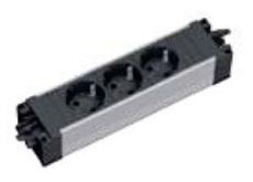 Bachmann STEP ALU - Steckdosenleiste - Eingabe, Eingang GST18 von LumaTech