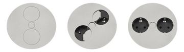 Bachmann Twist - Steckdosenleiste - Eingabe, Eingang CEE 7/7 - Ausgangsanschlüsse: 1 (CEE 7/3, 2 x USB) von LumaTech