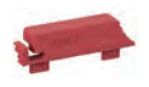 Bachmann Verschlussschraube (Strom IEC 320 C13) - Rot (Packung mit 12) von LumaTech