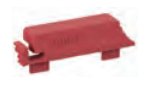 Bachmann Verschlussschraube (Strom IEC 320 C13) - Rot (Packung mit 12)