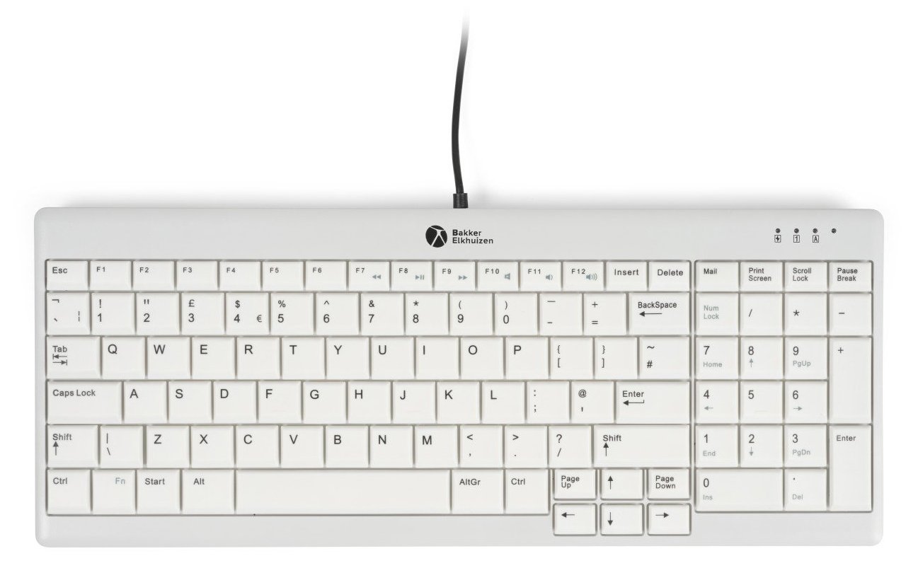 Bakker Elkhuizen UltraBoard 960 V2 - Tastatur - TL: Deutsch, QWERTZ