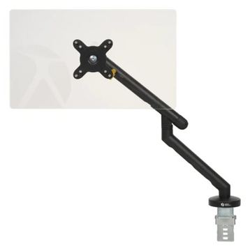 Bakker Elkhuizen Flexible Single - Befestigungskit - verstellbarer Arm - für Monitor - Aluminium - Dunkelgrau von LumaTech
