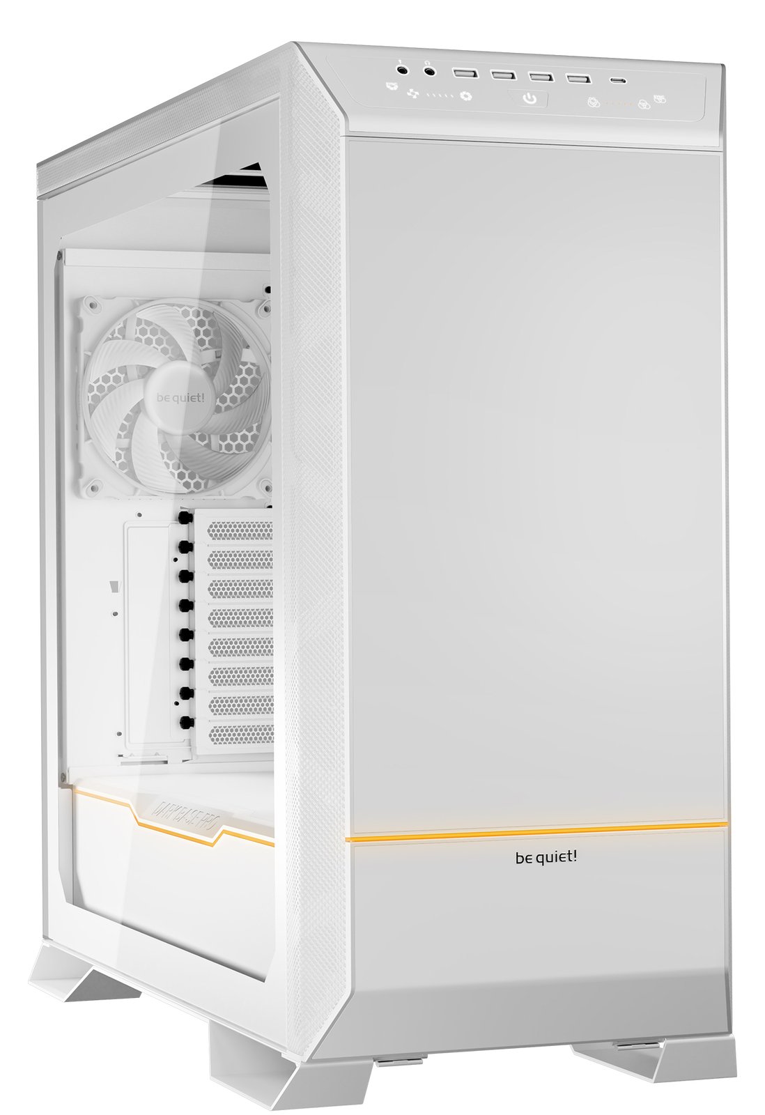 Be Quiet! Dark Base Pro 901 - FT - ATX - Seitenteil mit Fenster (gehärtetes Glas) - Weiß