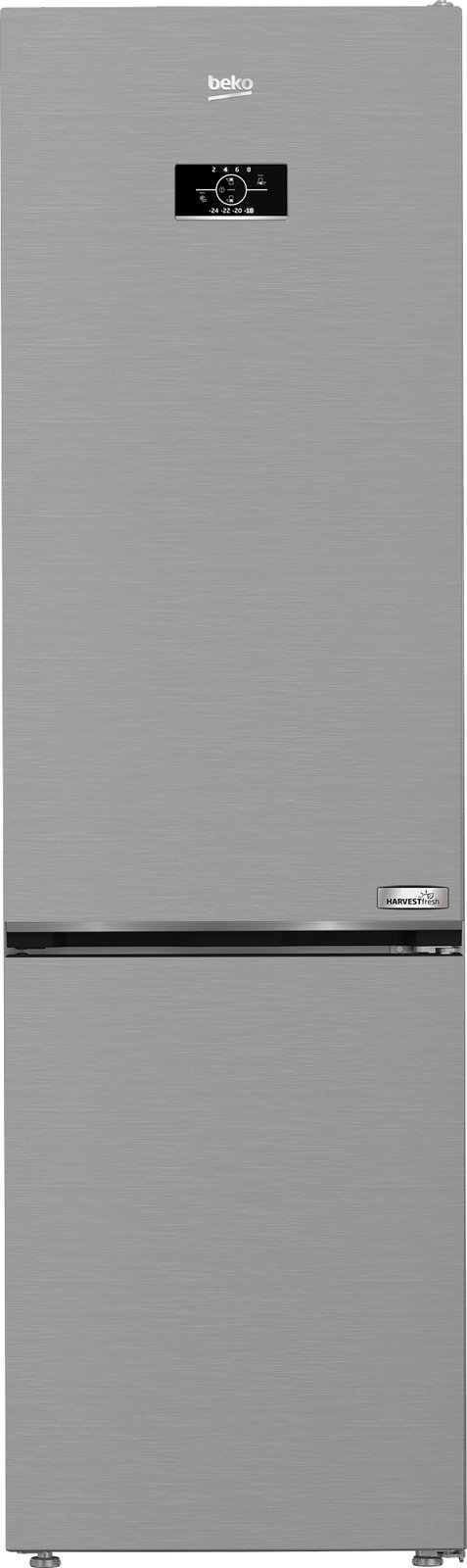 BEKO B5RCNA406HXB1 - 355 l, NoFrost-Funktion (Kühleinheit), SN-T, 6 kg/24h, C, Aluminium