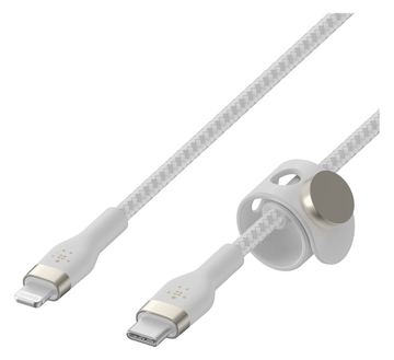 Belkin BOOST CHARGE - Lightning-Kabel - 24 pin USB-C männlich zu Lightning männlich - 3 m - weiß - für Apple iPad/iPhone von LumaTech