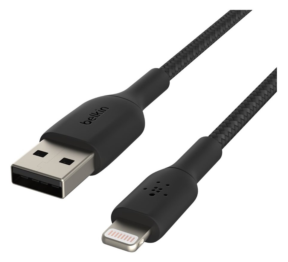 Belkin BOOST CHARGE - Lightning-Kabel - Lightning männlich zu USB männlich - 3 m - Schwarz - für Apple iPad/iPhone/iPod von LumaTech