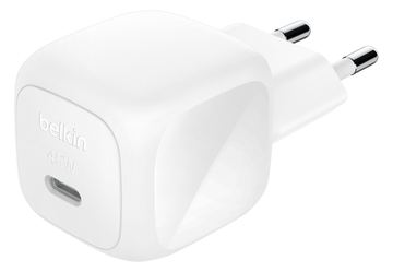 Belkin BoostCharge - Netzteil - kompakt - 45 Watt - Power Delivery 3.1, Fast Charge (24 pin USB-C) von LumaTech