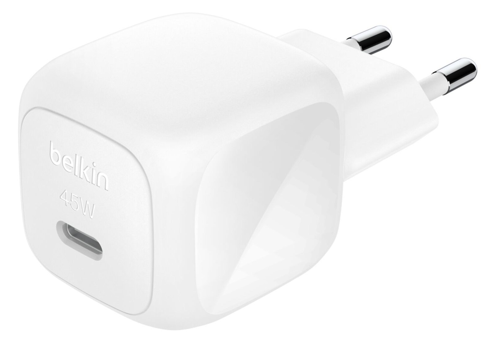 Belkin BoostCharge - Netzteil - kompakt - 45 Watt - Power Delivery 3.1, Fast Charge (24 pin USB-C)
