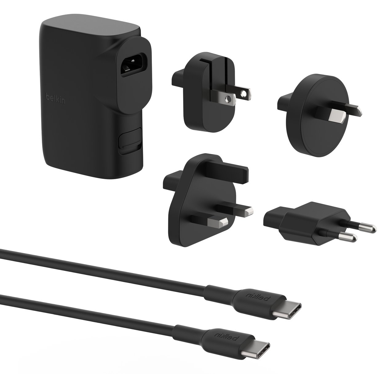 Belkin BoostCharge - Power Bank / Stromadapter - 5000 mAh - 25 Watt - Fast Charge, PD 3.0 - 2 Ausgabeanschlussstellen