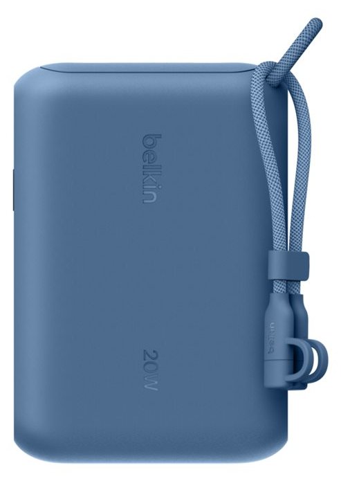 Belkin BoostCharge - Powerbank - mit Display - 10000 mAh - 20 Watt - PD - 2 Ausgabeanschlussstellen (24 pin USB-C)