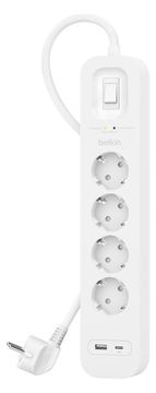 Belkin Connect - Überspannungsschutz - mit USB-C und USB-A Ports von LumaTech