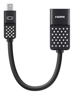 Belkin Mini DisplayPort to HDMI Adapter, 4k - Videoanschluß - Mini DisplayPort (M) von LumaTech