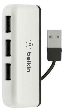 Belkin Travel - Hub - 4 x USB 2.0 - Desktop von LumaTech