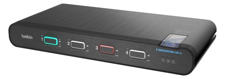 Belkin Universal Secure Single-Head - KVM-/Audio-Switch