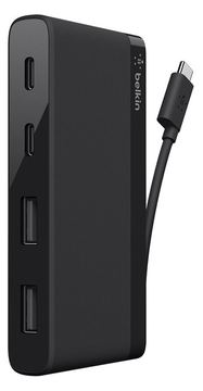 Belkin USB-C 4-Port Mini Hub - Hub - 4 x SuperSpeed USB 3.0 von LumaTech