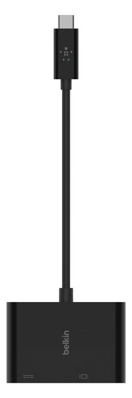Belkin USB-C to VGA + Charge Adapter - Videoadapter - 24 pin USB-C männlich zu HD-15 (VGA)