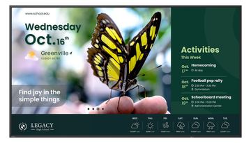 BenQ ST5504 - 140 cm (55) Diagonalklasse ST04 Series LCD-Display mit Beleuchtung - Digital Signage - 4K UHD (2160p) von LumaTech