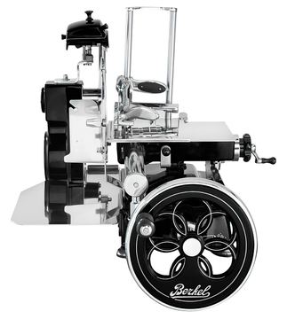 Berkel Volano Tribute schwarz Schwungrad-Aufschnittmaschine von LumaTech