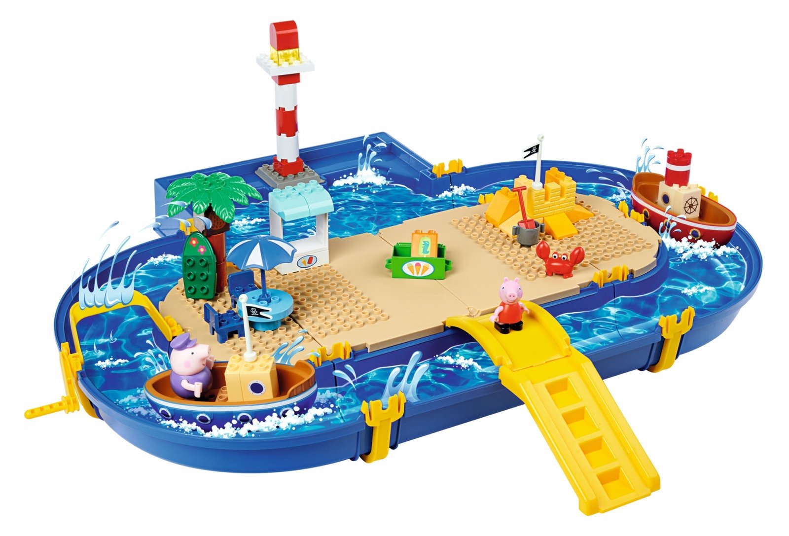 BIG Spielwarenfabrik BIG Waterplay Peppa Pig - Wasser-Spiel-Set - 3 Jahr(e) - Blau