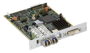 Black Box MODULAR VGA/DVI & USB HID TX CARD W/REDUNDANT FIBER LINK von LumaTech