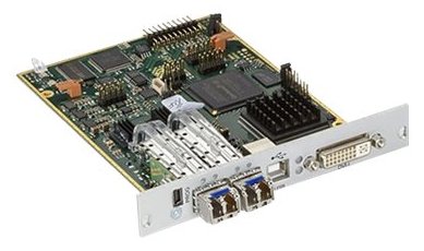 Black Box MODULAR VGA/DVI & USB HID TX CARD W/REDUNDANT FIBER LINK