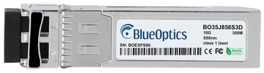 BlueOptics Aruba R9D18A kompatibler BlueOptics SFP+ BO35J856S3D