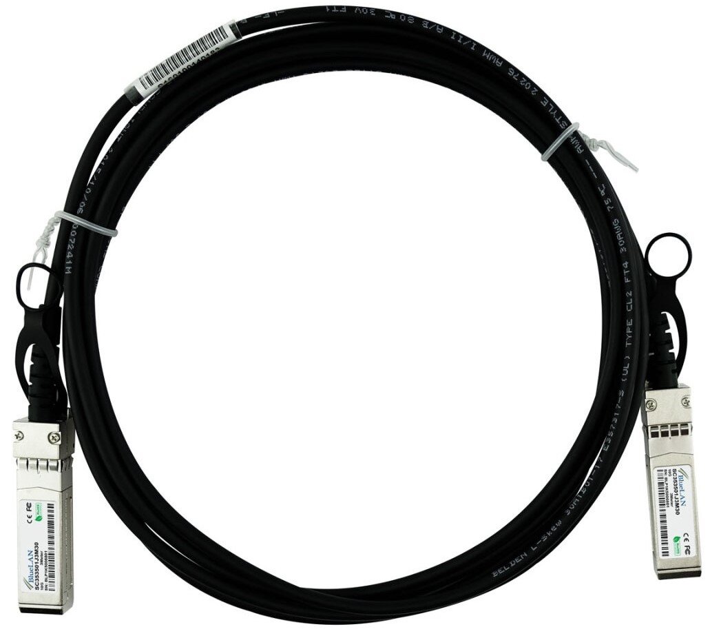 BlueOptics Aruba R9D20A kompatibles BlueLAN DAC SFP+ SC353501J3M30