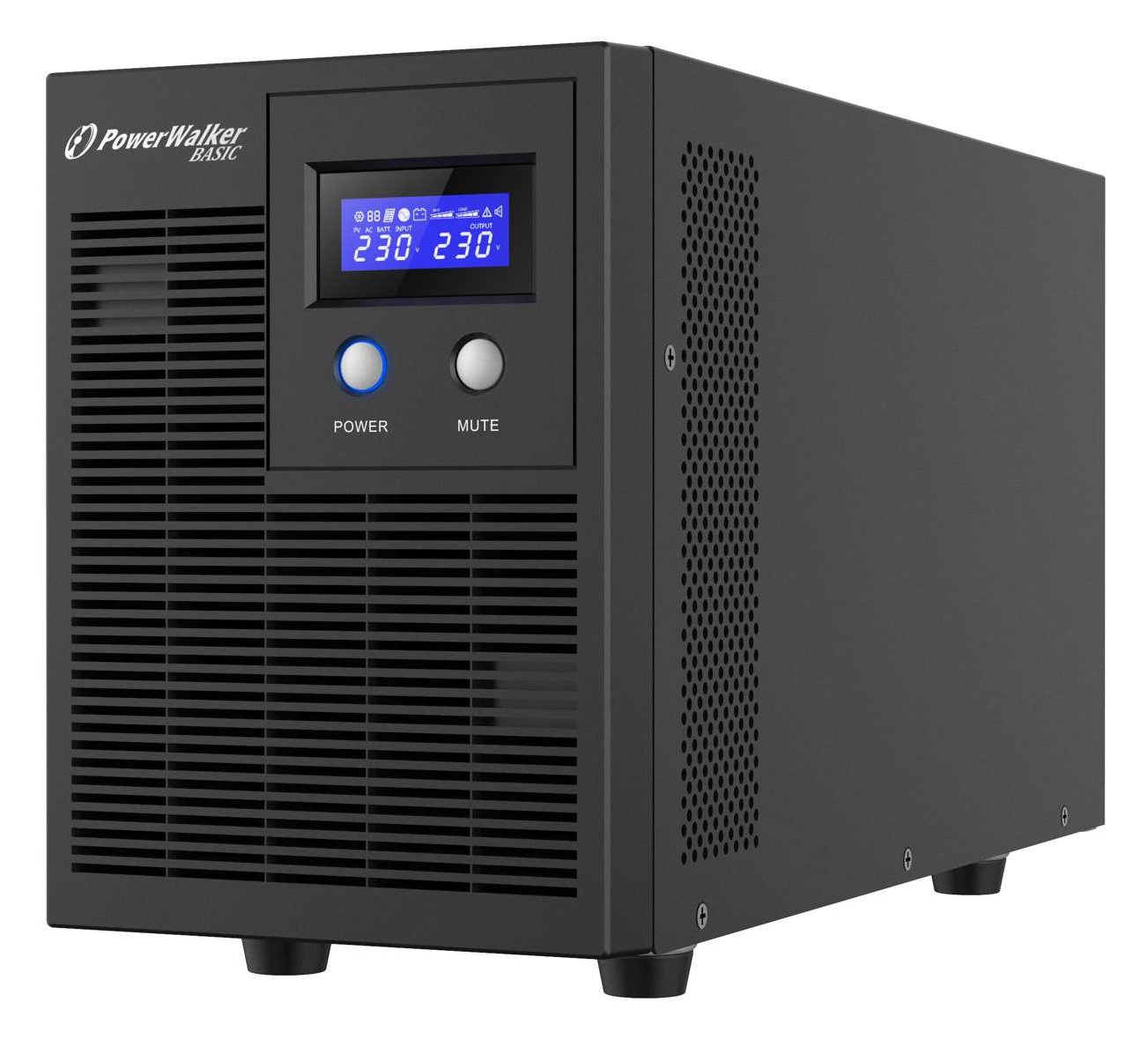 BlueWalker Basic VI 3000 STL - Line-Interaktiv - 3 kVA - 1800 W - Pseudo sine - 162 V - 290 V