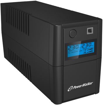 BlueWalker PowerWalker VI 650SE LCD - USV - Wechselstrom 230 V von LumaTech