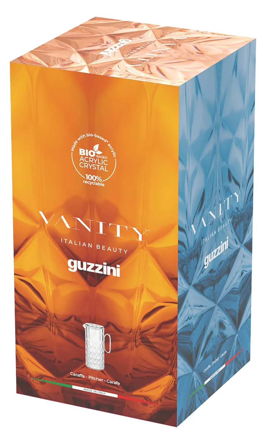 Guzzini VANITY Karaffe Saffron yellow, Ansicht 4