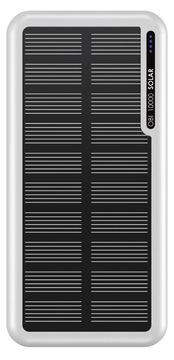 BOOMPODS Obi Solar Powerbank - White - Batterie - 10.000 mAh von LumaTech