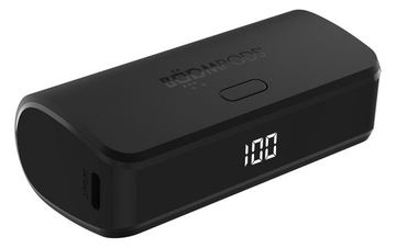 BOOMPODS POWER BOOM Powerbank 5.000 mAh schwarz von LumaTech