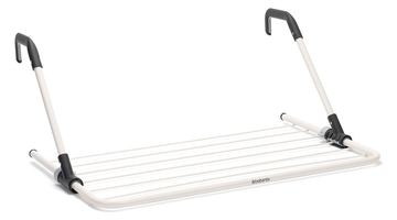 Brabantia 102769 - Hängeklammer Wäscheständer - Schwarz - Silber - 710 mm - 690 mm - 290 mm - 68 cm von LumaTech