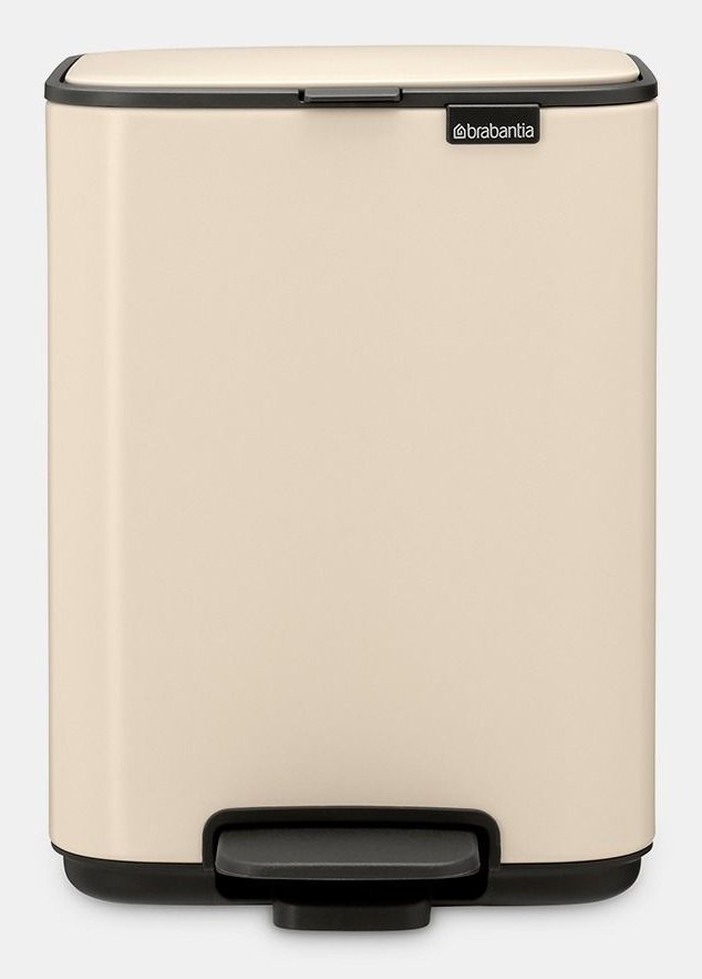 Brabantia BO Treteimer 4 Liter Soft Beige