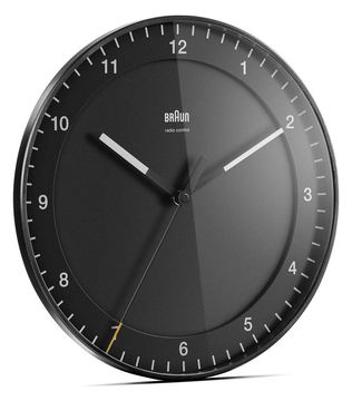 Braun BC 17B-DCF - Wand - Mechanische Uhr - Kreis - Weiß - Klassisch - AA von LumaTech