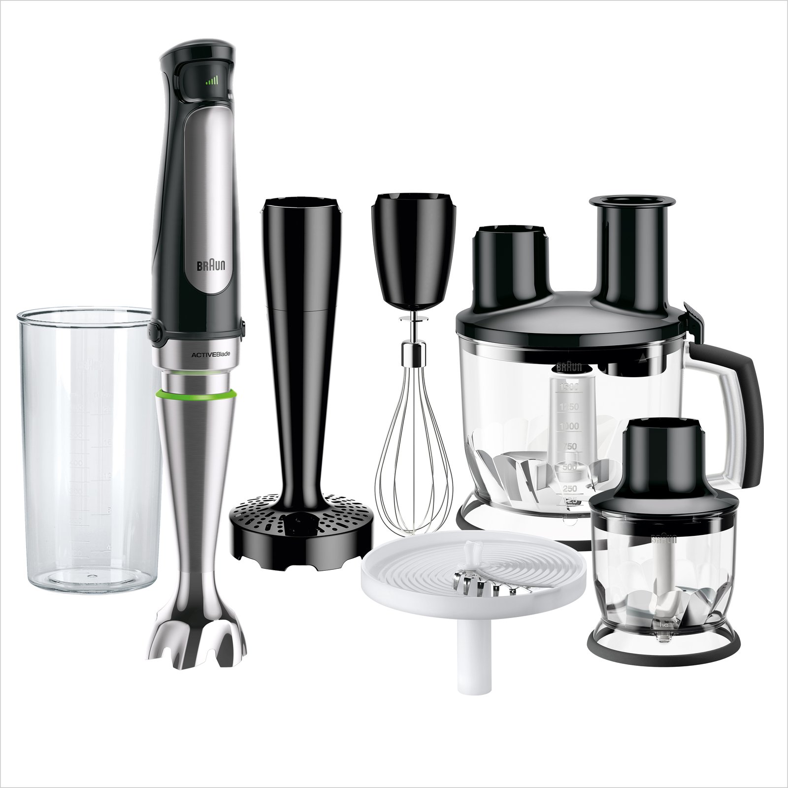 Braun Multiquick 7 MQ 7087X - Handmixer - 1 kW